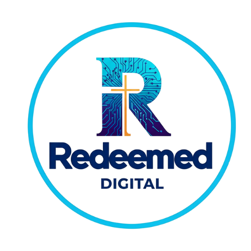 Redeemed Digital wordmark — Four States web design agency